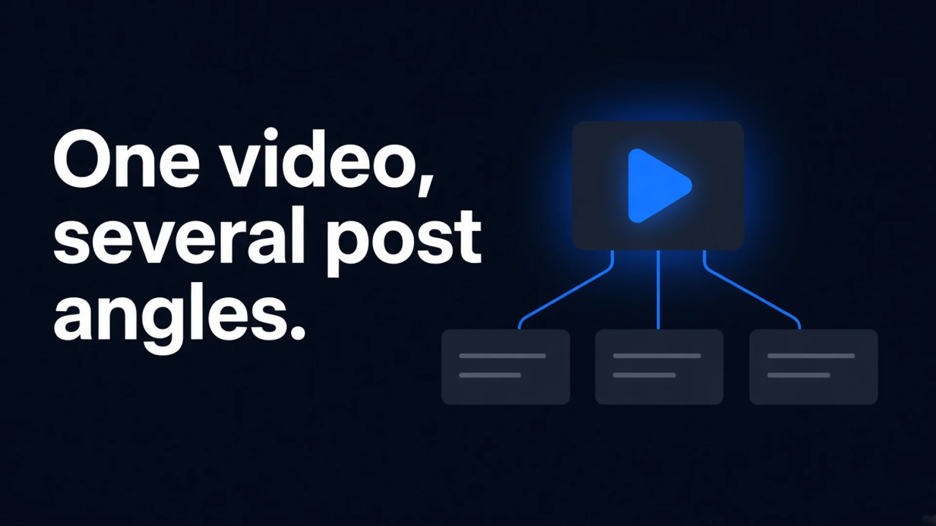 How to repurpose YouTube to LinkedIn without rewriting from scratch